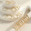 Stackable Knuckle Rings for Women Gold 28-Piece 6