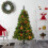 Christmas Ball Ornaments Orange Plastic 12PCS 3