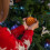 Christmas Ball Ornaments Orange Plastic 12PCS 4