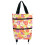 Portable Shopping Wheel Bag Telescopic Roller 30L Foldable 2