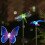Solar Stake Light Hummingbird Butterfly Dragonfly 1 Pack 4