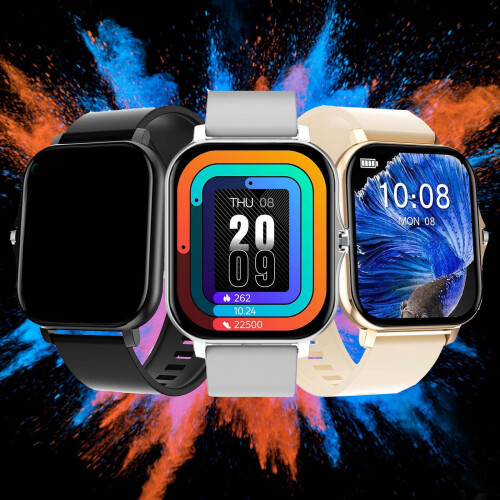 Smart Watch Stainless Steel Strap with Bluetooth Call 1