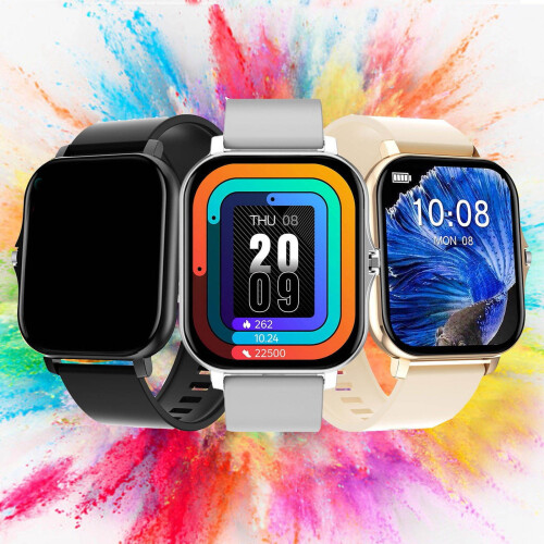 Smart Watch Stainless Steel Strap with Bluetooth Call 2