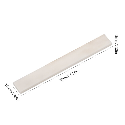 Guitar Nut and Bridge Saddle Blanks Bone Acoustic 2