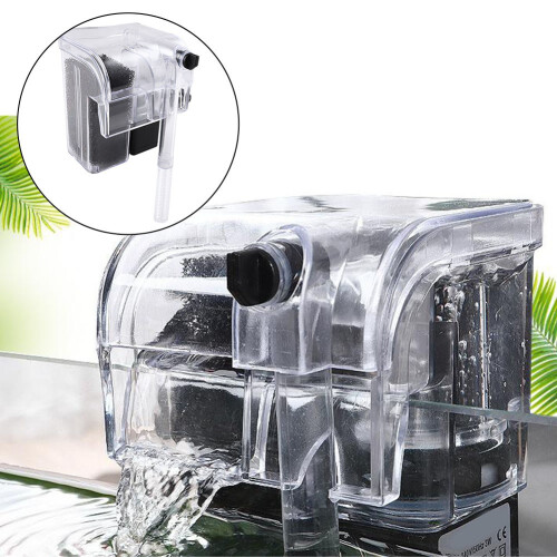 Leiser, schlanker externer Aquariumfilter 3W für Süßwasser 1