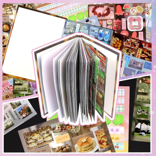 Japanese Sticker Book Retro Comic 45 Pieces 2