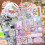 Japanese Sticker Book Retro Comic 45 Pieces 4
