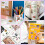 Japanese Sticker Book Retro Comic 45 Pieces 5