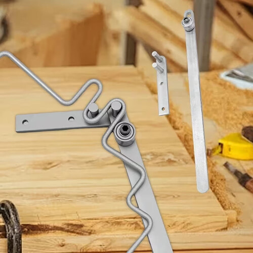 Manual Rebar Bender Adjustable DIY Tool 360 Rotation 2