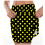 Women's athletic skort with pockets yellow 6