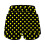 Women's athletic skort with pockets yellow 8