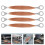 4pcs Car Anti Static Strips Automobile Ground Strap Vehicle Ground Strap Ground Wire 4