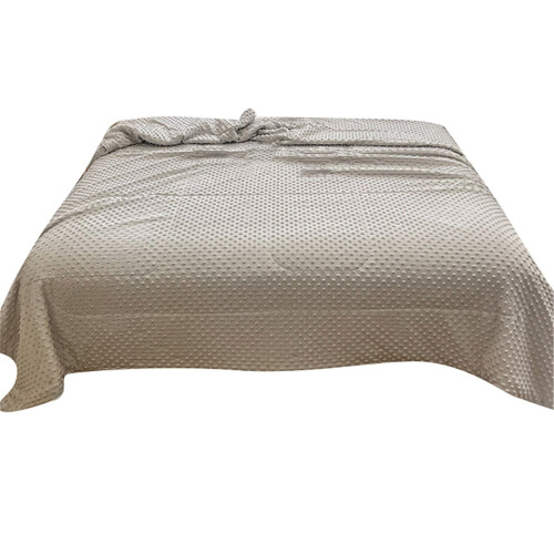 Bamboo Rayon Cooling Blanket Queen Grey 59x79in 1