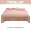 Bamboo Rayon Cooling Blanket Queen Grey 59x79in 3
