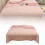 Bamboo Rayon Cooling Blanket Queen Grey 59x79in 5