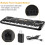 Digital Piano Keyboard 61 Keys with Microphone for Beginners 4