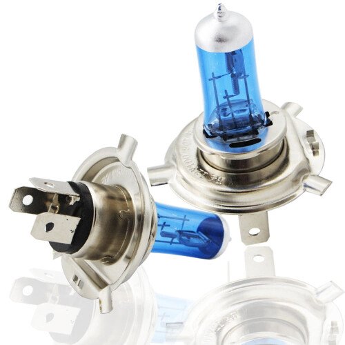 H4 halogen forlygtepærer 100W 12V 5000K 2 stk. 2
