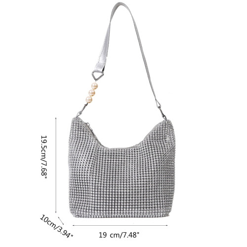 Rhinestone Evening Clutch Bag for Wedding Prom 2