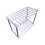 Storage Rack Plastic Iron 4-Tier Ventilated 55 lbs/Shelf 3