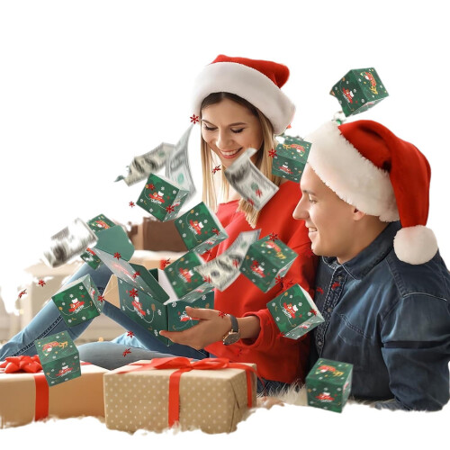 Cash Explosion Gift Box 14-Bounce Folding Envelope 2