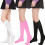 Sportsocken, mittelhoch, gestreift, 3er-Pack, Weiß 4