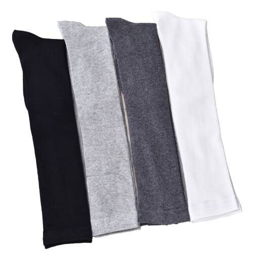 Sportsocken, mittelhoch, gestreift, 3er-Pack, Weiß 1
