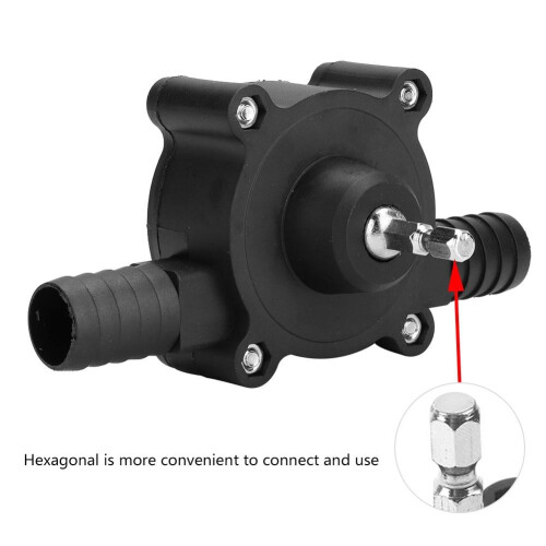Electric Hand Drill Pump Mini Self-Priming for Garden Home 1