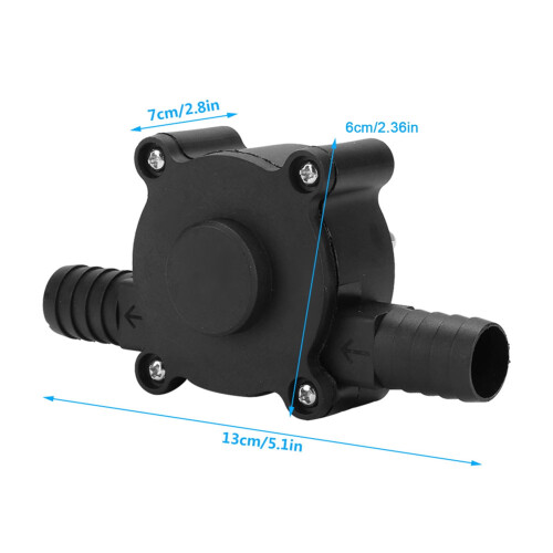 Electric Hand Drill Pump Mini Self-Priming for Garden Home 2