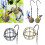 Outdoor squirrel-proof hanging bird feeder for small wild 2