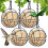 Outdoor squirrel-proof hanging bird feeder for small wild 8