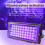 50W LED UV blacklight schijnwerper waterdicht voor glow 6