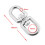 Stainless Steel Swivel Double Loop Hook 360 Degree 2
