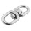 Stainless Steel Swivel Double Loop Hook 360 Degree 4