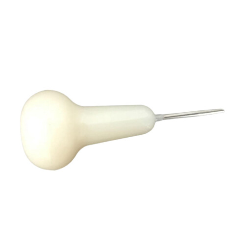 Braille Writing Pen White Comfortable Grip 1pc 2