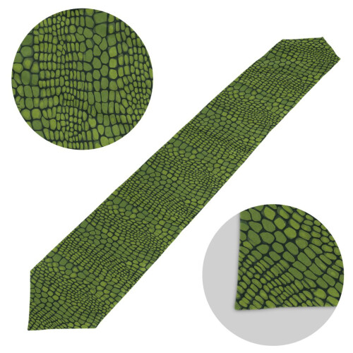 Crocodile Pattern Table Runner Tablecloth Home Decoration 13 x 90 inches 1