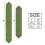 Crocodile Pattern Table Runner Tablecloth Home Decoration 13 x 90 inches 4