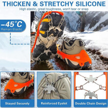Ice Gripper Spike for Shoes with 18 Teeth