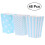 Candy Buffet Bags Blue Popcorn Carton Mini Boxes 48 Pcs 4