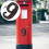 Cast Iron Metal Digital Numbers Vintage Stickers 8