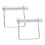 Trailer Safety Pin Heavy Duty Spring Loaded 2 Pcs 6