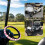 Paw Pattern Golf Cart Steering Wheel Cover Universal 2