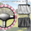 Paw Pattern Golf Cart Steering Wheel Cover Universal 4