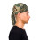 Gorro de algodón para bicicleta, tipo bandana, ajustable, para casco (1 pieza) 4