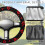 Heart Pattern Stretchable Steering Wheel Cover for Club Car 4