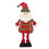Papai Noel de pelúcia extensível com pernas flexíveis. 3