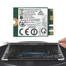 DW1820 QCNFA344A TråDlöSt NäTverkskort 2.4G+5G Dual-Band Gigabit 4.1 NGFF NäTverkskort StöDer 802.11AC