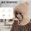 Damen-Strickmütze mit Kapuzenschal und Handschuhen (Set) 2