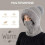 Damen-Strickmütze mit Kapuzenschal und Handschuhen (Set) 6