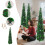 5FT Pop-Up Christmas Tree with LED Lights and Topper 2