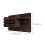 Wall Mount Key Hooks Iron Wood 6 Hooks Brown 3